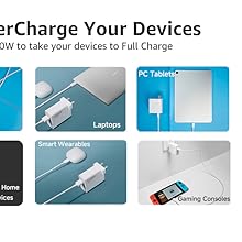 WSOKO Mi Xiaomi Original 120W Hyper Charge Adapter with 6A Cable - Fast Charging for Mobile, Laptop & MacBook with 20 Safety certifications | Universal Compatibility | Efficient Power Delivery (White)