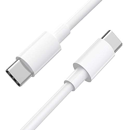 Original Type C To Type C Fast Charging Cable Compatible With iPhone 15 15 Pro 15 Pro Max 15 Plus Macbook Air/Pro Samsung Galaxy M34 A34 S23 Ultra S22 S20 Fe Oneplus (White) (2024CLTZ0970)