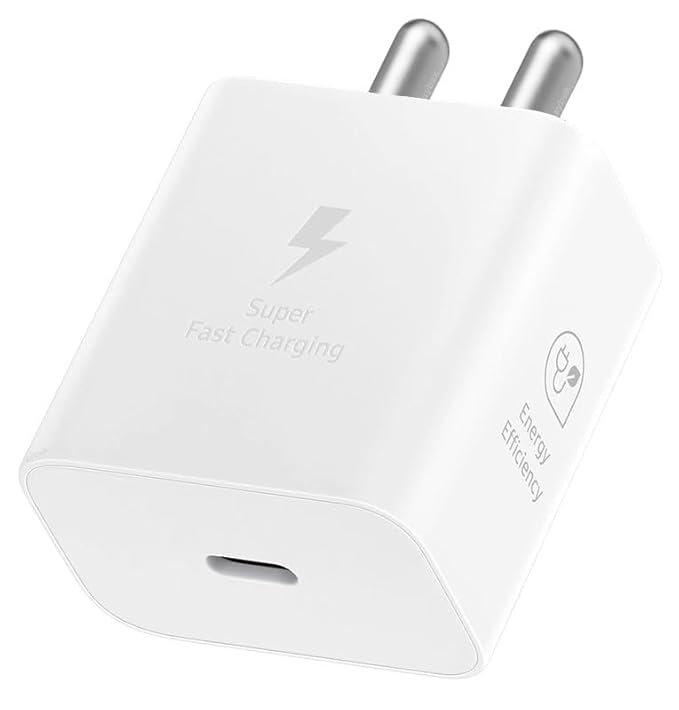 Samsung Original 25W Type-C Travel Adaptor Without Cable, White