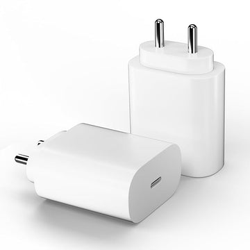 WSOKO 25W USB-C Superfast Charger Adapter Compatible with Samsung Galaxy S/A/M/F/Z Series-Compatible with S25/S24/S23/S22 Ultra /S21/21FE/S20/Note/M54/M53 5G/M33/M23/A34/A54 5G/A13/F14 & More(White)