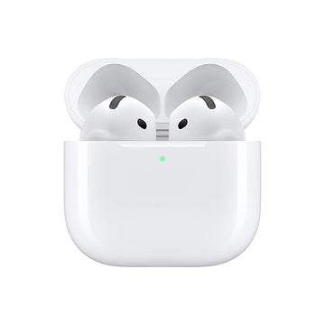 Apple AirPods 4 Wireless Earbuds, Bluetooth Headphones, with Active Noise Cancellation, Adaptive Audio, Transparency Mode, Personalised Spatial Audio, USB-C Charging Case, Wireless Charging, H2 Chip