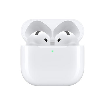 AirPods 4 Wireless Earbuds, Bluetooth Headphones, Personalised Spatial Audio, Sweat and Water Resistant, USB-C Charging Case, H2 Chip, Up to 30 Hours of Battery Life, Effortless Setup for iPhone