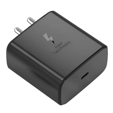 45W Super Fast Charger Compatible with Samsung Galaxy S24/S23/S22/S21/S20 (Ultra/Plus/Fe), Note 20/20+/10(All Series), Z Fold/Flip/S/A/F/M Series | Type C PD 3.0 Charger Adapter,Black