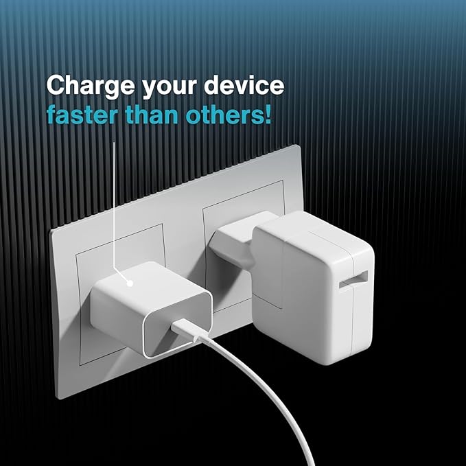 20W Original Fast Charger with Usb C to Lightning Cable (MFi-Certified, 2 Years Extended Warranty) Compatible with iPhone 14/14Plus/14Pro/14Pro max 13/13Pro/13Pro max 12/12Pro/12/11/X/Xr Series