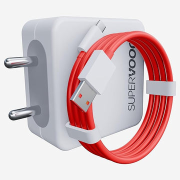 WSOKO SUPERVOOC 65W Power Adapter & Cable - Ultra-Fast 65W Charger for OnePlus | Compatible with OnePlus, Realme, Oppo, Vivo, Iqoo & Other Smartphones, Supporting Dash, Warp, Vooc, SuperVooc Protocols
