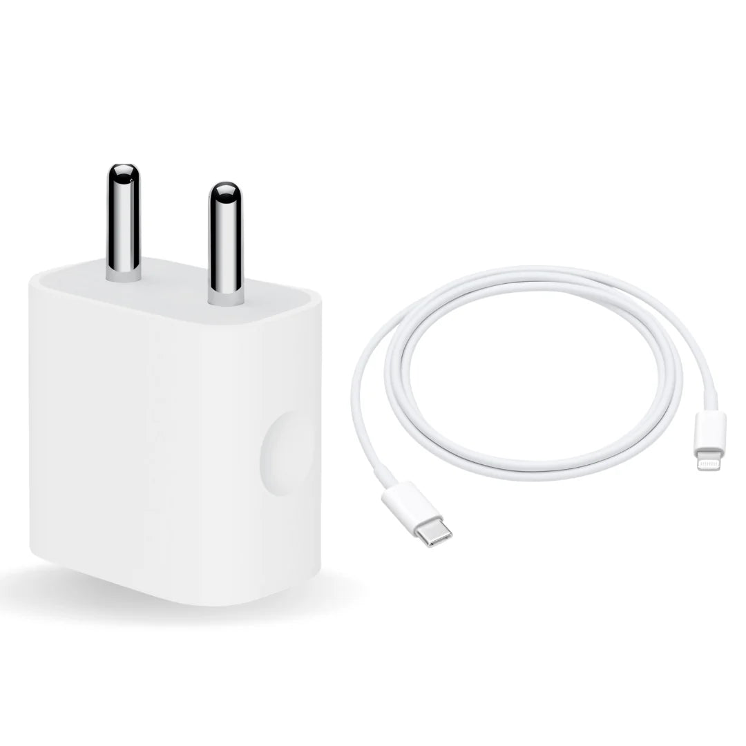 Apple iPhone 5 Mobile Charger With Lightning To Usb Charge and Data Sync Lightning Cable 1M White