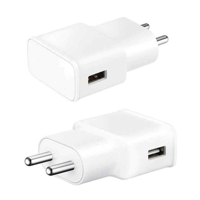 WSOKO Original 15W Type C Fast Charger for A11 A21 A31 A51 | USB Wall Adapter | Quick Charge | Compact Plug | White Adapter Only