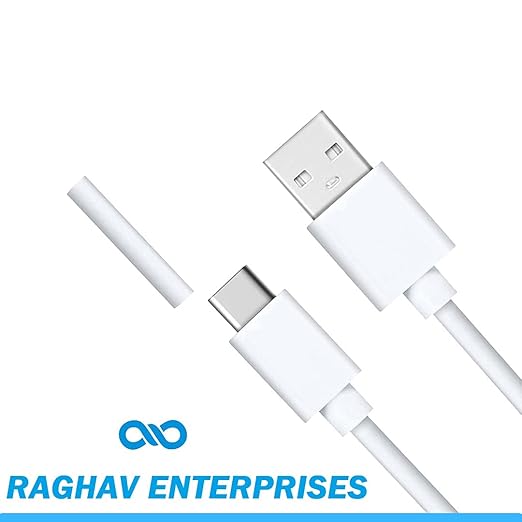 Charging cable for Samsung Galaxy A51 5G , Galaxy A52 ,  Galaxy A53 5G ,  Galaxy A54 , Samsung Galaxy A60 , Samsung Galaxy A6s USB Cable | Charging & Sync Data Cable | Rapid Quick Dash Fast Charging Cable| Type C to USB-A Cable ( 3.1 Amp , SD