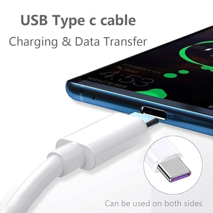 Original 44W Flash Charger Adapter – Compatible with Vivo V25 5G, V23 5G, V23 Pro, Y35, Y75 & More – White (Adapter Only)