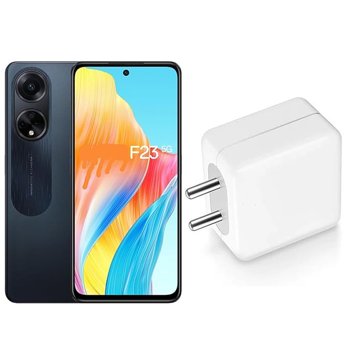 WSOKO 80 Watt SuperVOOC Fast Charging Adapter Compatible for Oppo F23,Reno 8 Series, K10, 10Pro,k9, K9 Pro (Only Adapter) (2024INC0465)