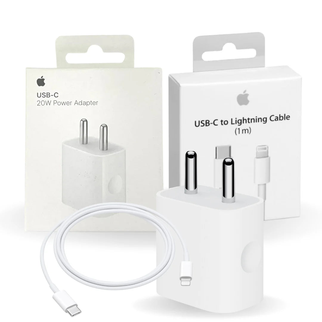 Apple 20W USB-C Charger For iPhone 16 Series (Adapter With Braided Cable)